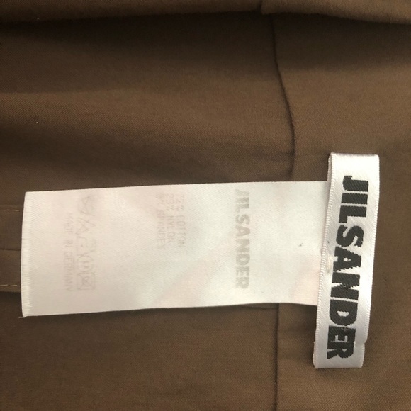 Jil Sander Jacket Dark Khaki Ultra Soft Blazer 40 - Picture 7 of 8